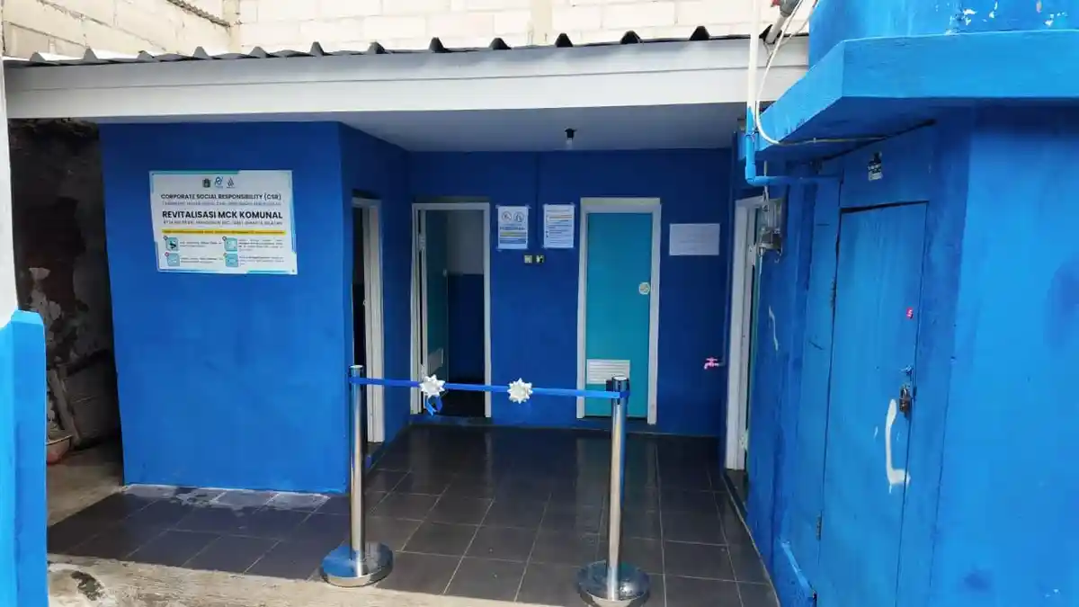 PAM JAYA dan PALJAYA Revitalisasi MCK Komunal di Manggarai, 100 KK Kini Nikmati Fasilitas Layak